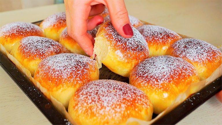 Изумительно вкусные БУЛОЧКИ как ПУХ с Начинкой.